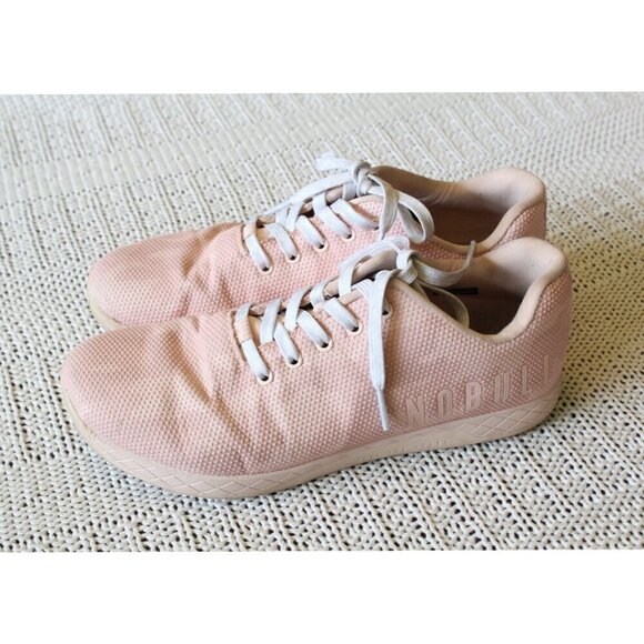 Nobull Men's Camo Trainer Pink Rose Shoes Size Men 13 US Women 14.5 US lace up - Picture 2 of 13